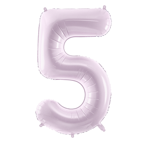 5 Purple Number Balloon