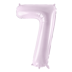 7 Purple Number Balloon