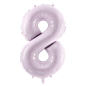 8 Purple Number Balloon