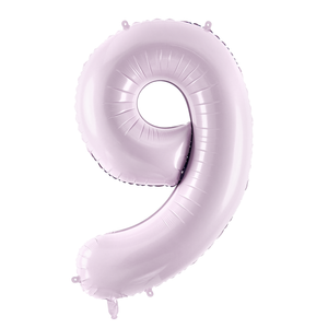 9 Purple Number Balloon