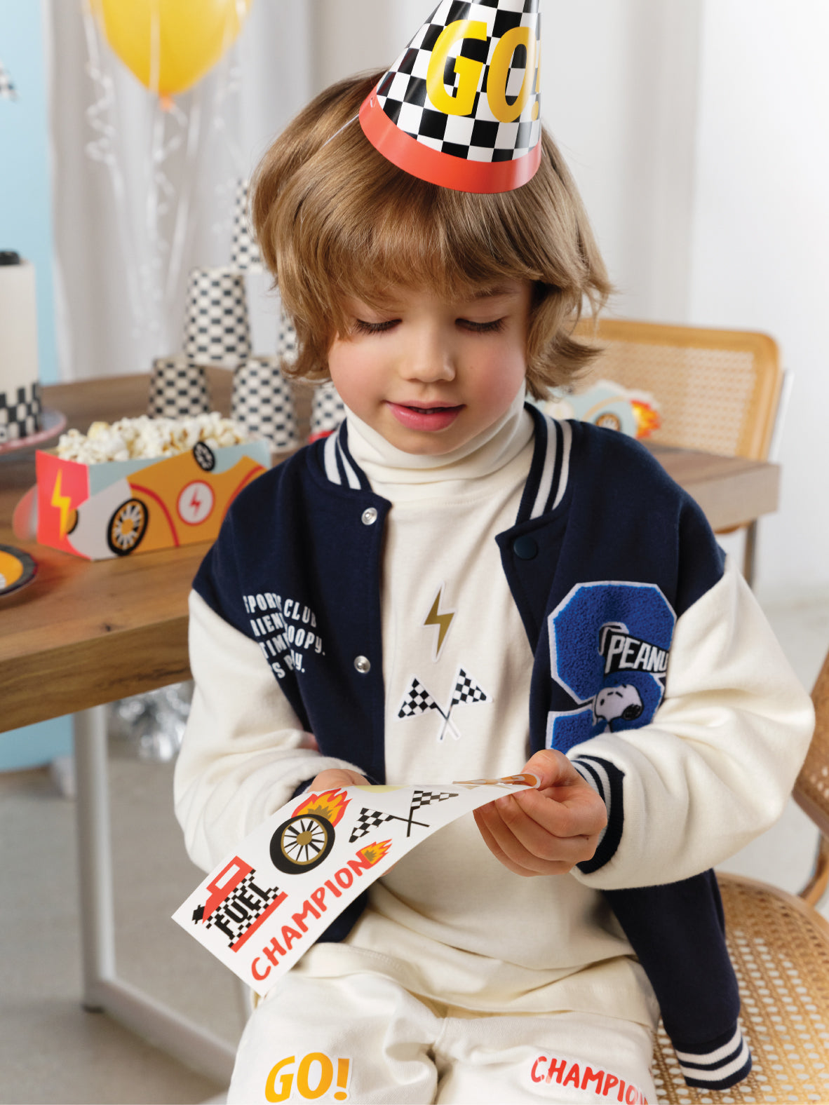 Checkered Flag Go! Race Car Party Hats 6ct | The Party Darling