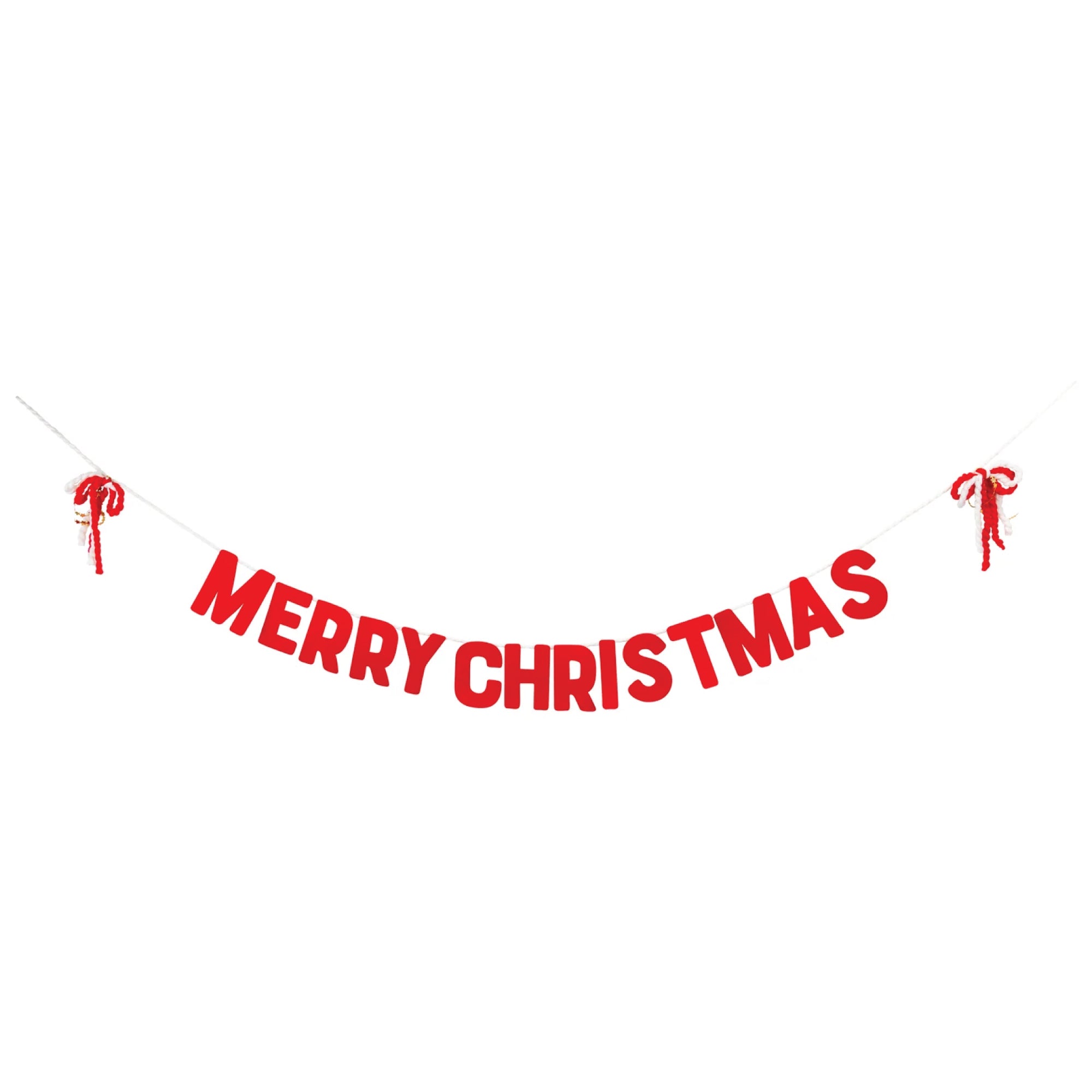 Felt Merry Christmas Banner 5ft | The Party Darling