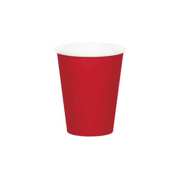 Red Paper Cups 20ct 9oz