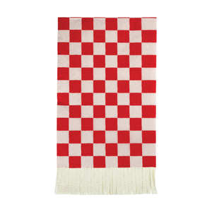 Pink & Red Checkered Paper Guest Towels 24ct | The Party Darling