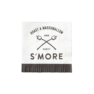 Roast Marshmallows & Party S'more Dessert Napkins 20ct | The Party Darling