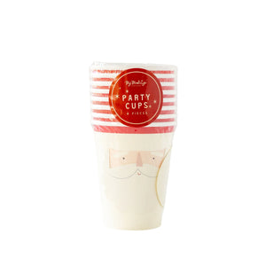 Santa Claus Paper Cups 8ct | The Party Darling