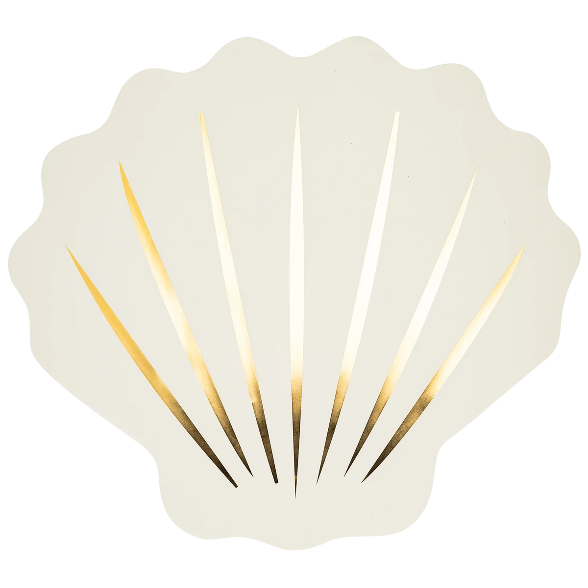Seashell Paper Placemats 12ct | The Party Darling