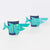 Shark Paper Cups 8ct | The Party Darling