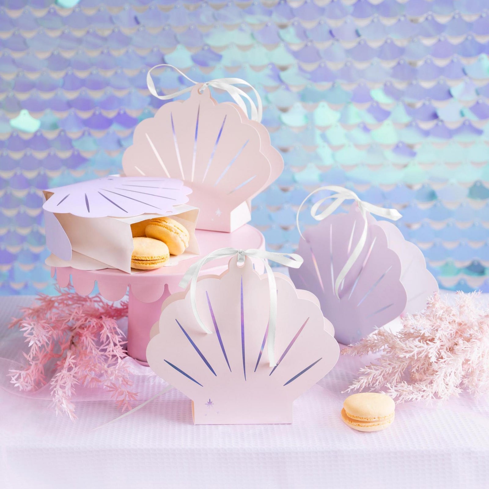 Seashell Treat Boxes | The Party Darling