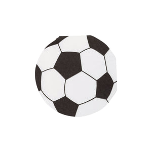 Soccer Ball Dessert Napkins 24ct | The Party Darling