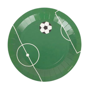 Soccer Field Lunch Plates 8ct | The Party Darling