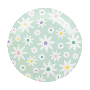 Spring Daisies Lunch Plates 8ct | The Party Darling