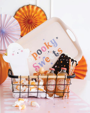 Spooky Sweets Halloween Party Supplies Basket | The Party Darling