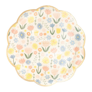 Springtime Blooms Lunch Plates 8ct | The Party Darling