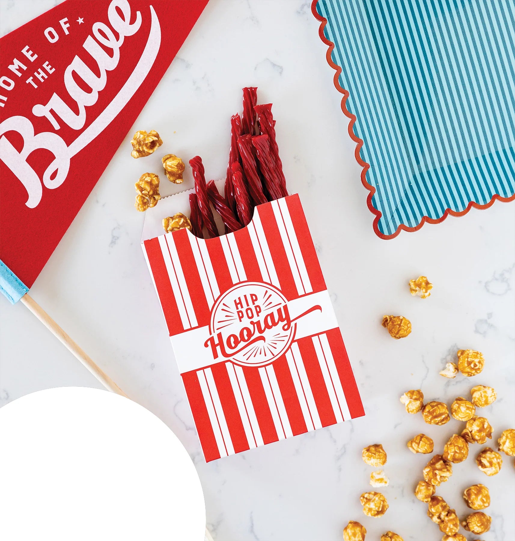 Patriotic Stars & Stripes Favors Bags | The Party Darling