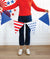 Stars & Stripes Outdoor Pennant Banner 8ft | The Party Darling