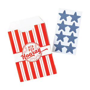 Stars & Stripes Treat Bags 8ct | The Party Darling