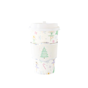 Sugar Plum Fairy Coffee Cups & Lids 8ct | The Party Darling