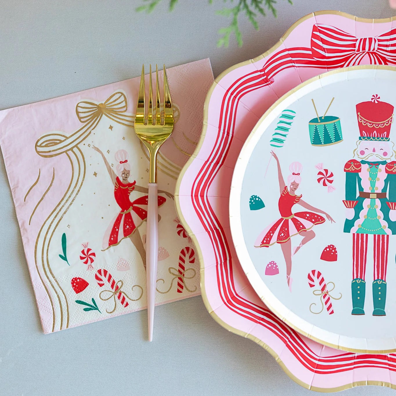 Sugarplum Fairy Lunch Napkins 20ct | The Party Darling