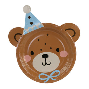 Teddy Bear Party Dessert Plates 6ct | The Party Darling