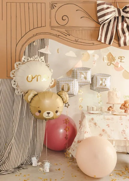 Cute teddy bear balloon for baby showers