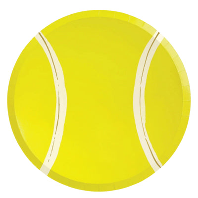 Tennis Ball Lunch Plates 8ct