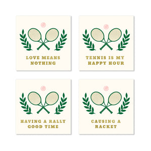 Tennis Sayings Dessert Napkin Set 16ct | The Party Darling