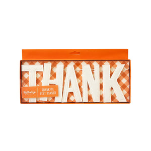 Thankful Felt Garland 3ft | The Party Darling
