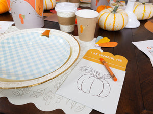 I Am Thankful For Coloring Craft Kit 8ct