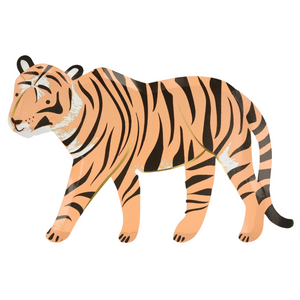 Tiger Lunch Plates 8ct | The Party Darling