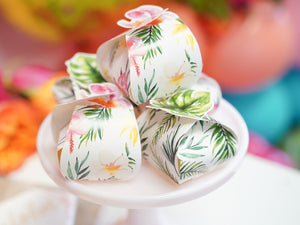 Mini Tropical Palm Leaf Favor Boxes 10ct | The Party Darling