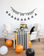 Felt Trick or Treat Glow in the Dark Banner 6ft | The Party Darling