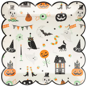 Trick or Treat Halloween Dinner Plates 8ct | The Party Darling