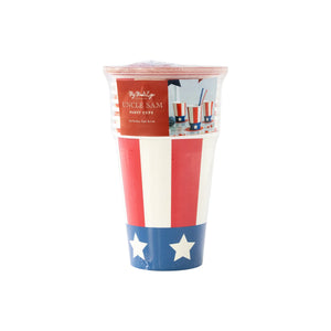 Uncle Sam Party Cups 8ct | The Party Darling
