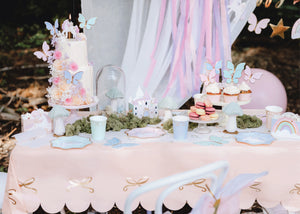 unicorn and butterfly table decorations