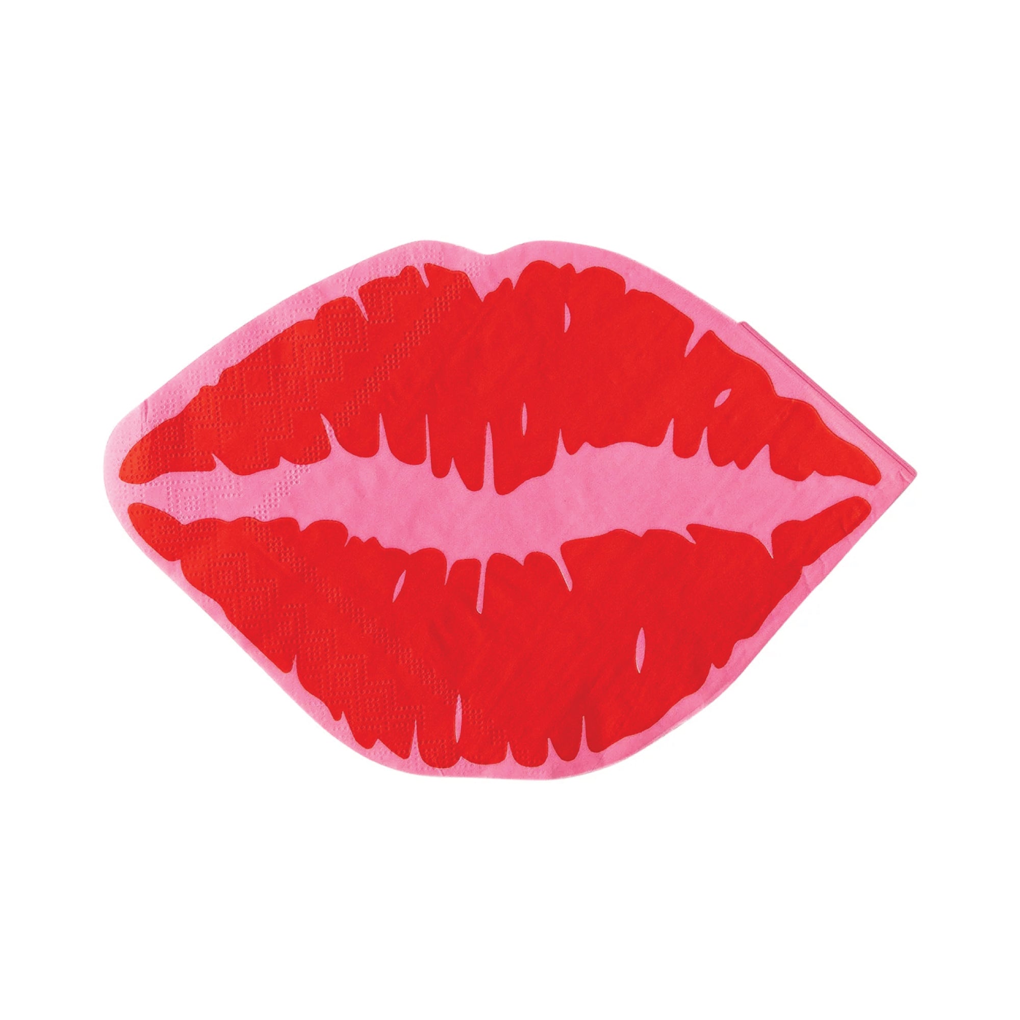 Kissy Lips Lunch Napkins 24ct | The Party Darling