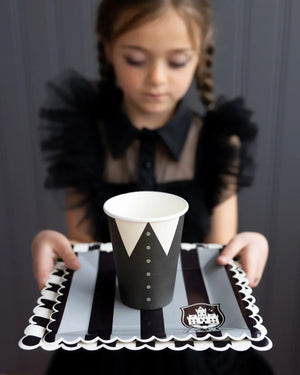 Wednesday Addams Inspired Paper Cups
