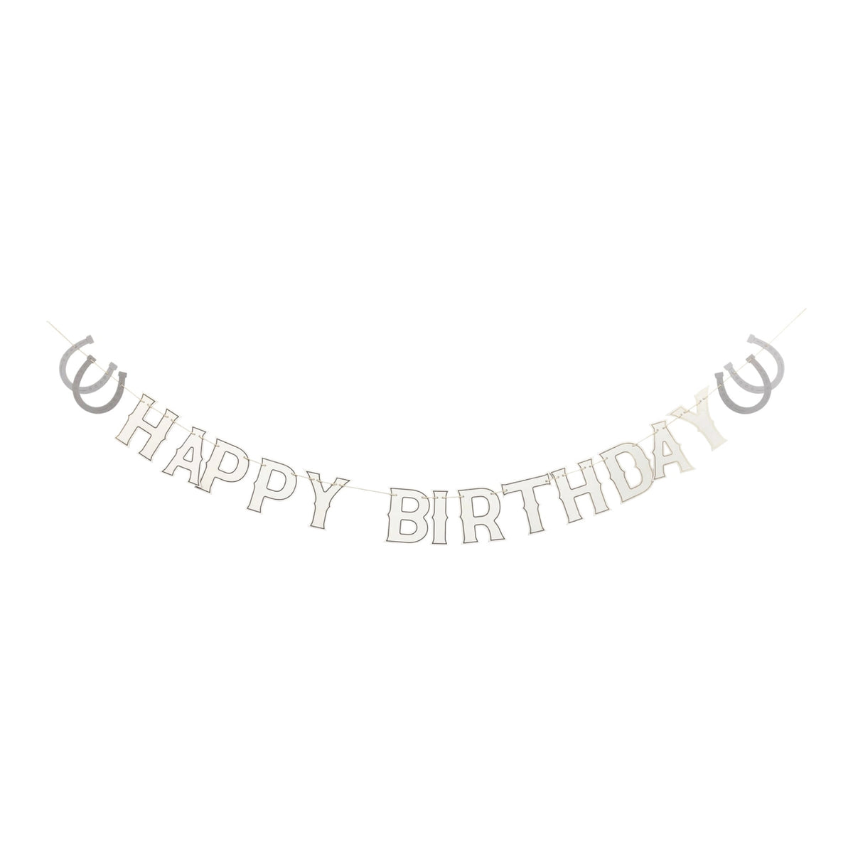 Western Happy Birthday Banner 5.5ft | The Party Darling