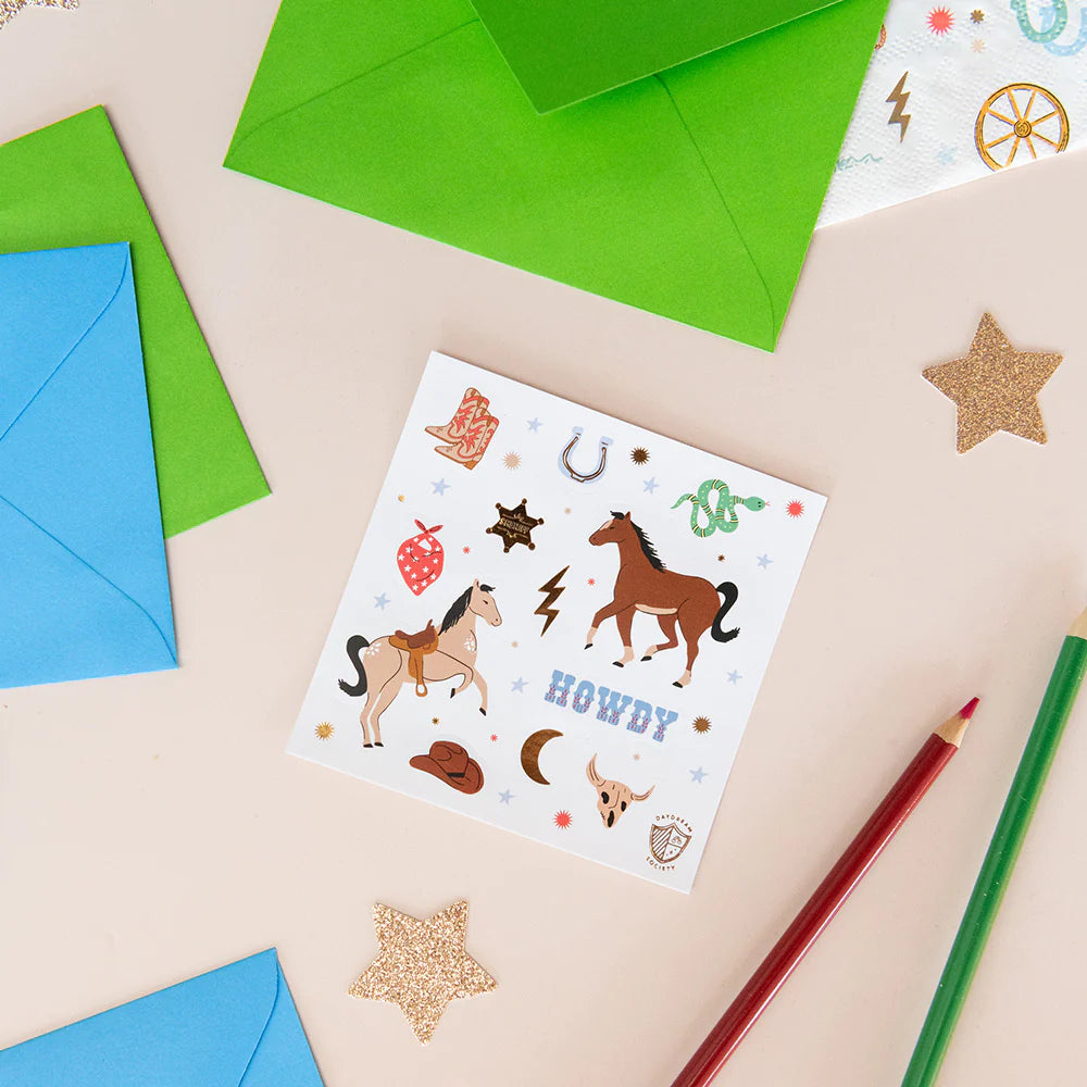 Western Sticker Sheets