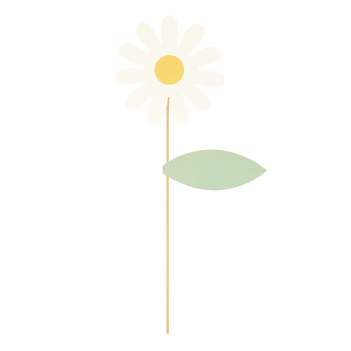 White flower Easter Egg Hunt Pennant Flag
