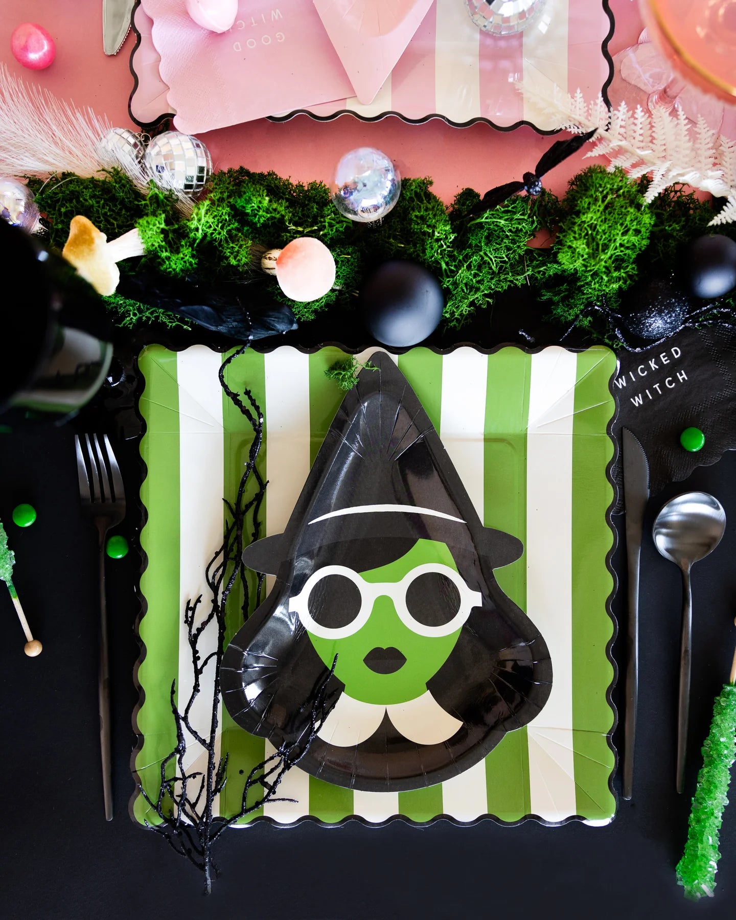 Bad Witch Dessert Plates 8ct | The Party Darling