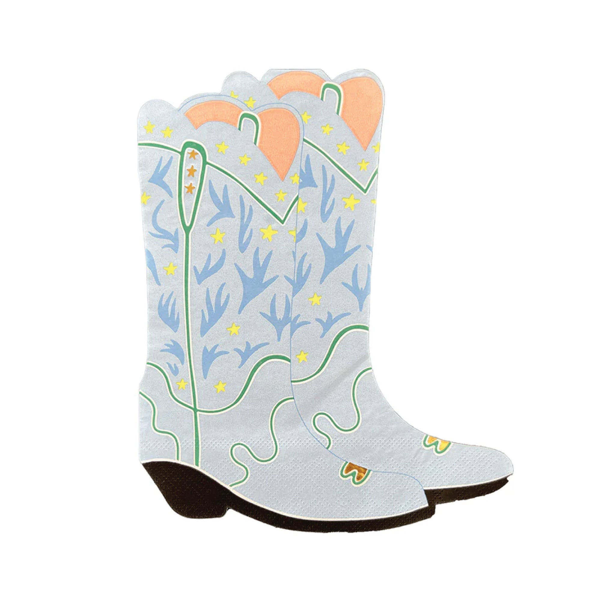 Daydream Society Yeehaw Cowboy Boots Napkins