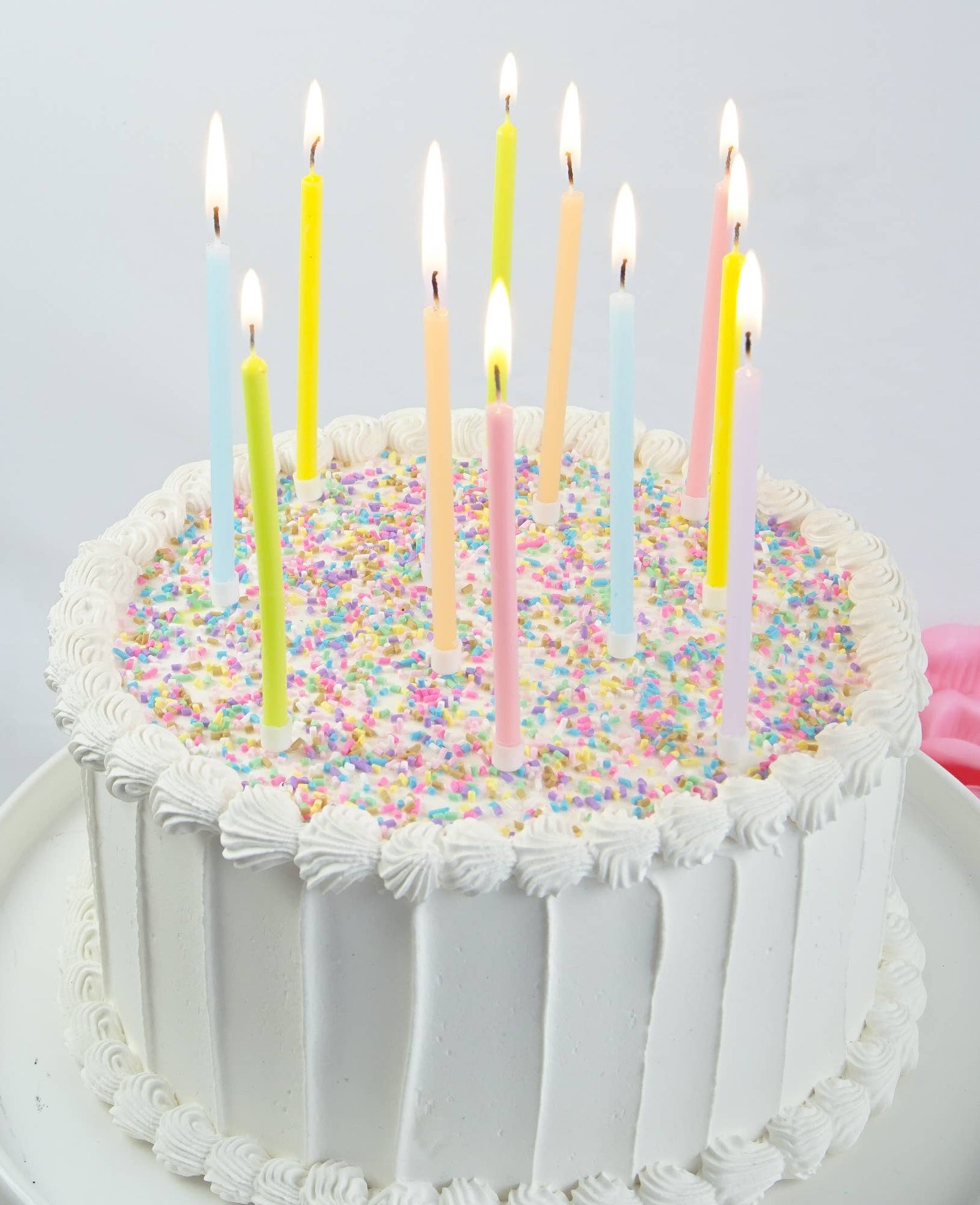 Pastel Rainbow Candles 12ct. | The Party Darling