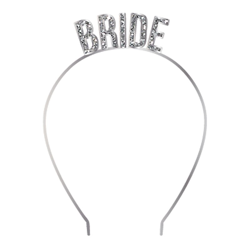 Silver Bride Headband | The Party Darling