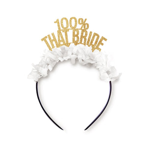 100% That Bride Headband | The Party Darling