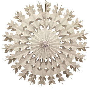 Large White Tissue Paper Snowflake 22" | The Party Darling