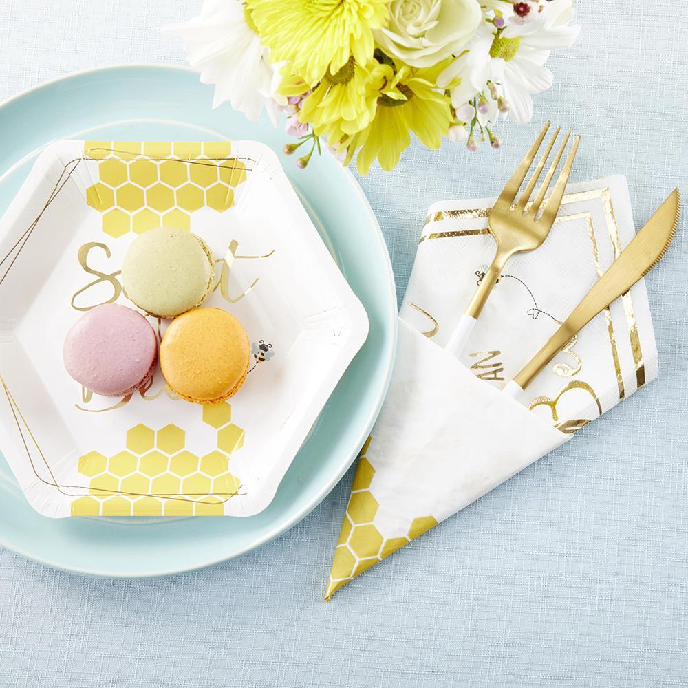 Sweet As Can Bee Lunch Napkins 30ct - The Party Darling