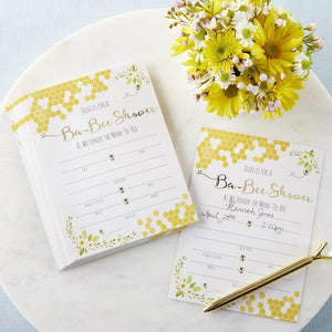 Sweet as Can Bee Invitations & Thank You Card Set 25ct - The Party Darling