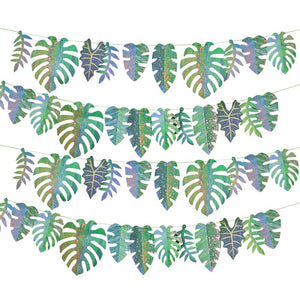 Jungle Foliage Scene Setter Backdrop 69ft | The Party Darling