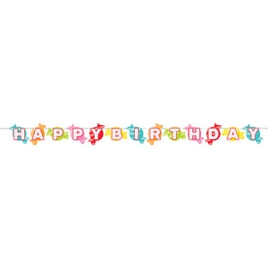 Candy Shop Happy Birthday Banner 7ft | The Party Darling